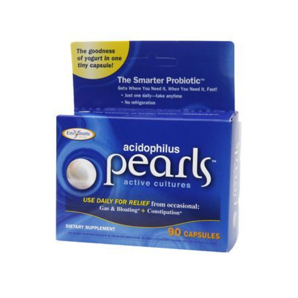 Nature’s Way Probiotic Acidophilus Pearls 1 Billion Live Cultures - 90 Softgels