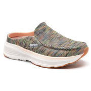Women's Orthopedic Loafer Slippers, Rainbow Pink - size 10