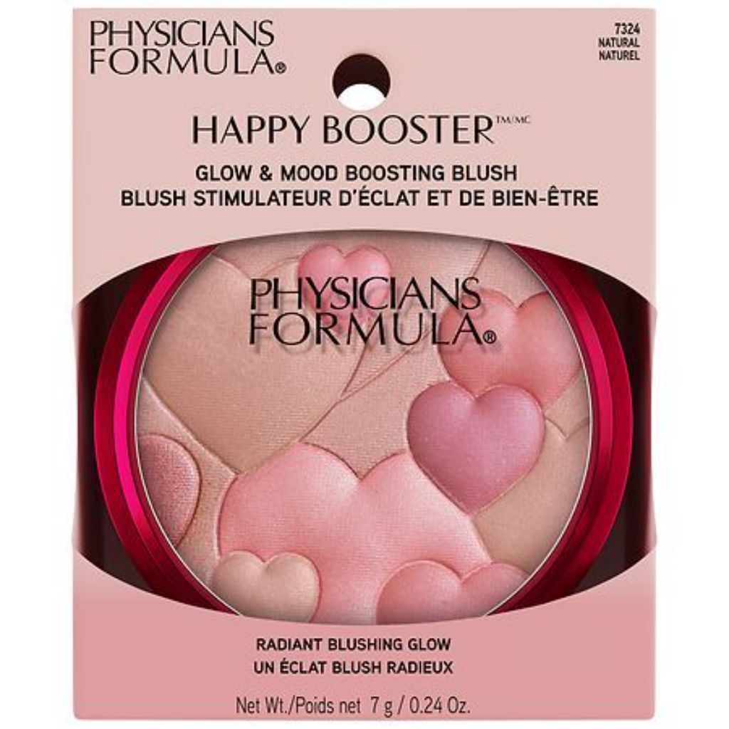 Physicians Formula Happy Booster Glow & Mood Boosting Blush Makeup - Natural, 0.24 oz