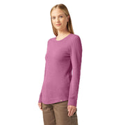 Dickies Women's Thermal Long Sleeve Shirt Pink, Small