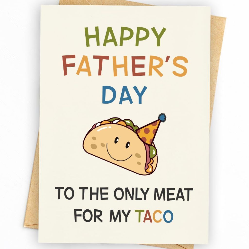 WowBefun Funny Fathers Day Card & Gifts from Wife | Father's Day