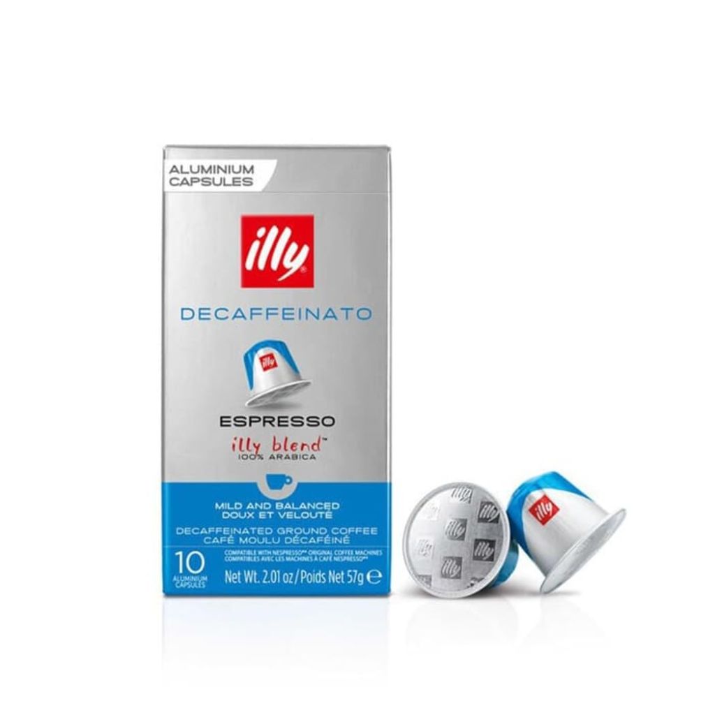 Illy espresso decaffeinato confezione da 10 capsule 2.01oz