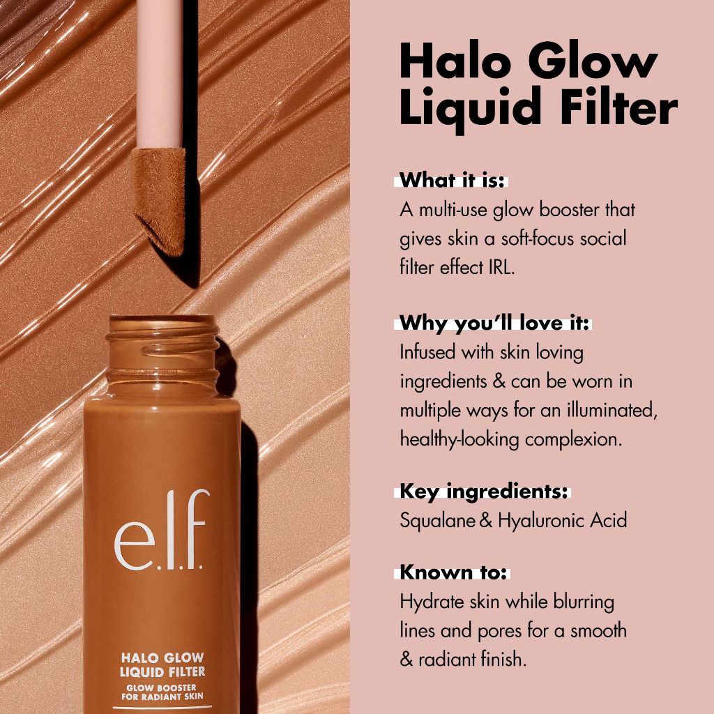 E.l.f. Halo Glow Liquid Filter, 3.5 Medium