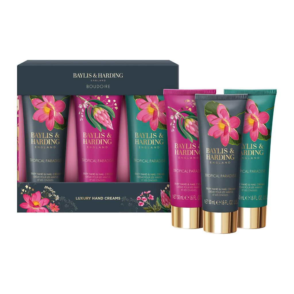 Baylis & Harding Boudoire Tropical Paradise Luxury Hand Care Gift Set For Women
