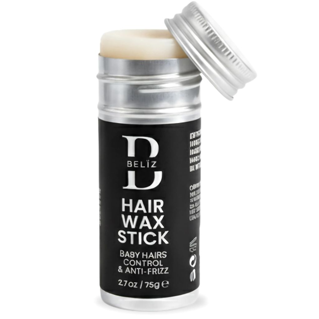 Hair Wax Stick - Slick Back Hair, Flyaway Tamer, Edge Control, Strong Hold - 2.7 Oz