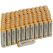 Amazon Basics High-Performance Alkaline Batteries - AA - 100 Batteries