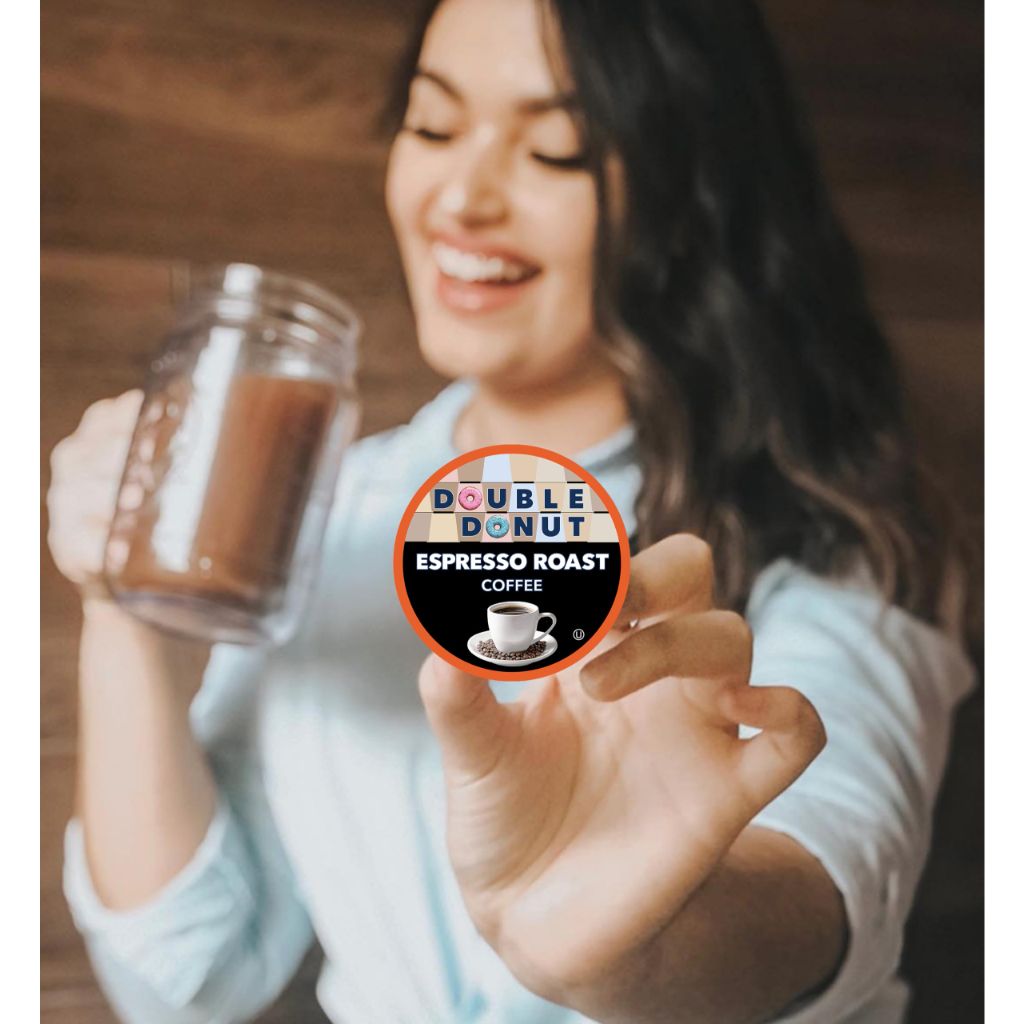 Double Donut Espresso Roast Keurig K-Cup Coffee Pods, 80ct.