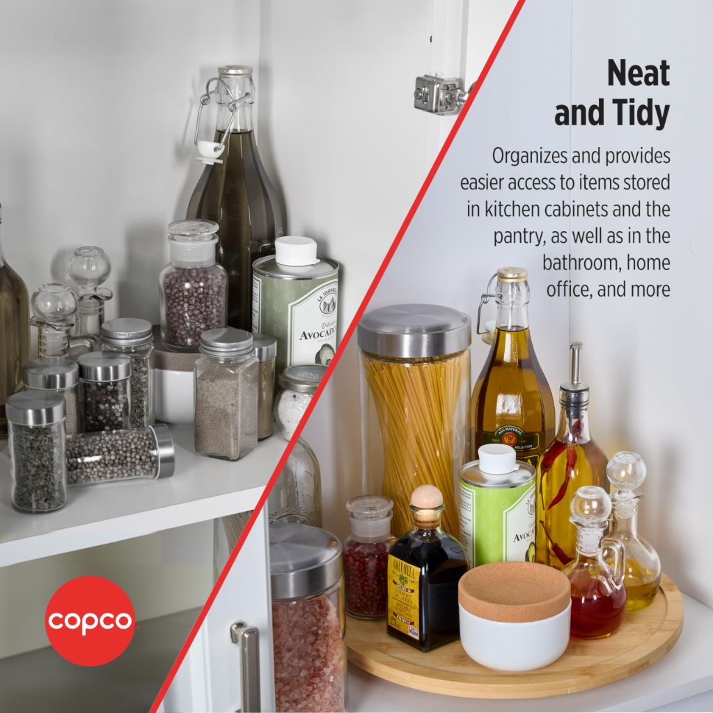 Copco Versatile 14-Inch Bamboo Lazy Susan
