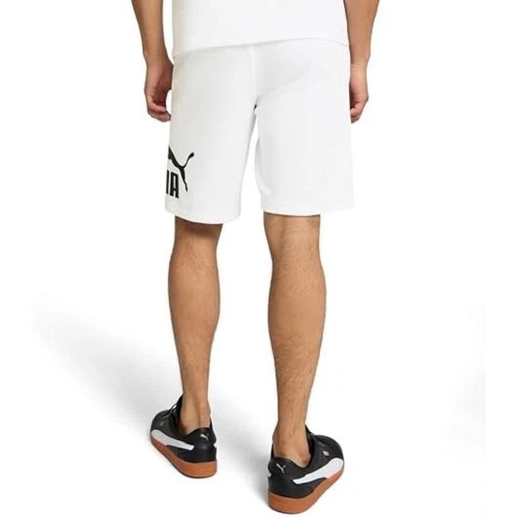 SZ  2XLT PUMA Men's Big Logo Fleece 10" Shorts | Puma White SS25,