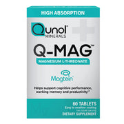 Qunol Q-Mag Magnesium L-Threonate Tablets, 60 Count