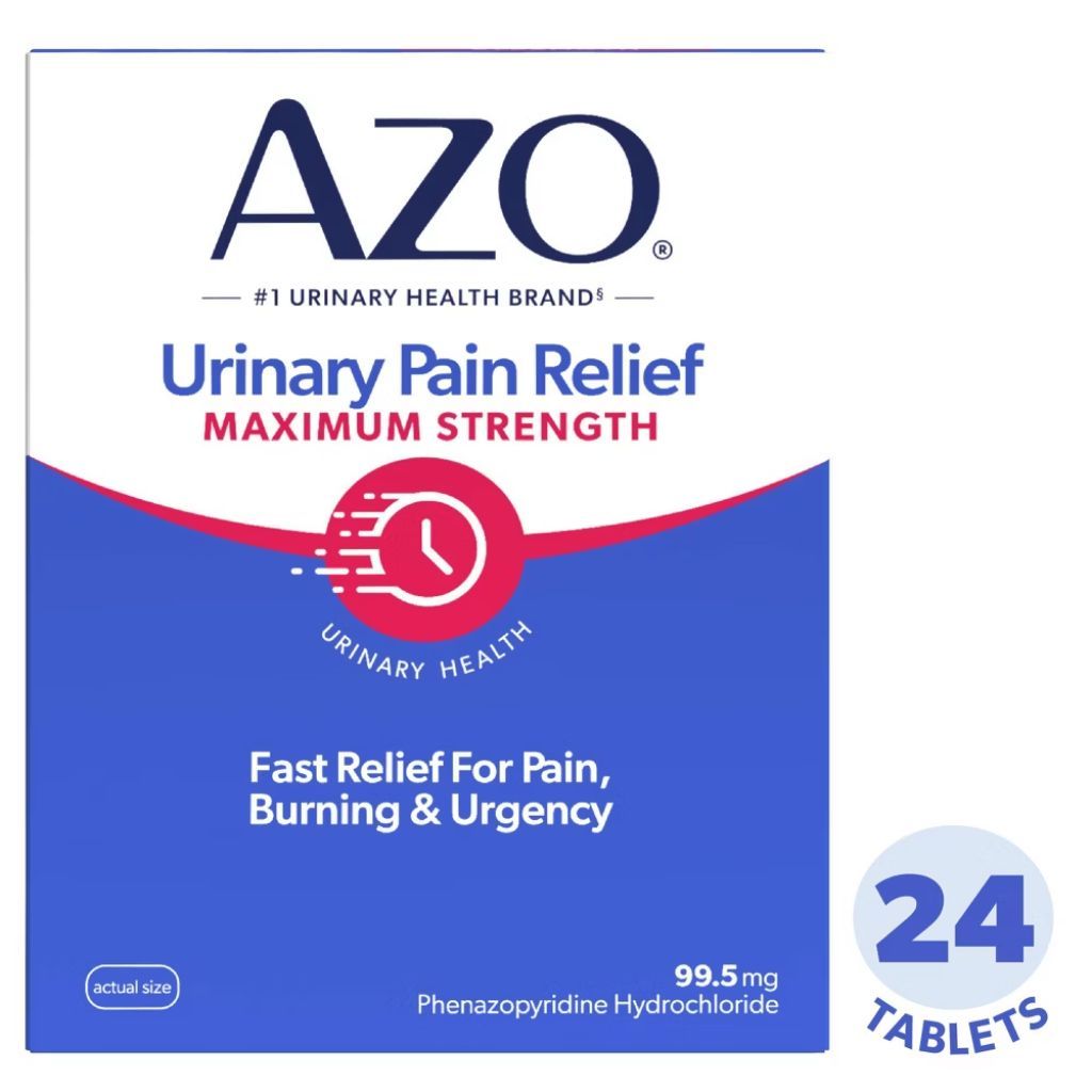 AZO Urinary Pain Relief Maximum Strength - 24 Tablets