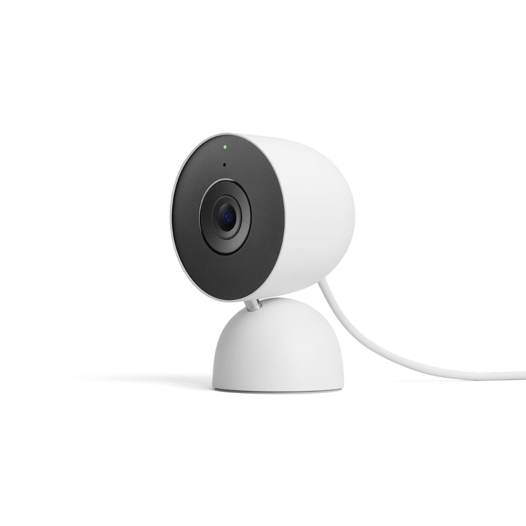 Google Nest Cam Indoor (Wired, 3rd Gen)  - Snow