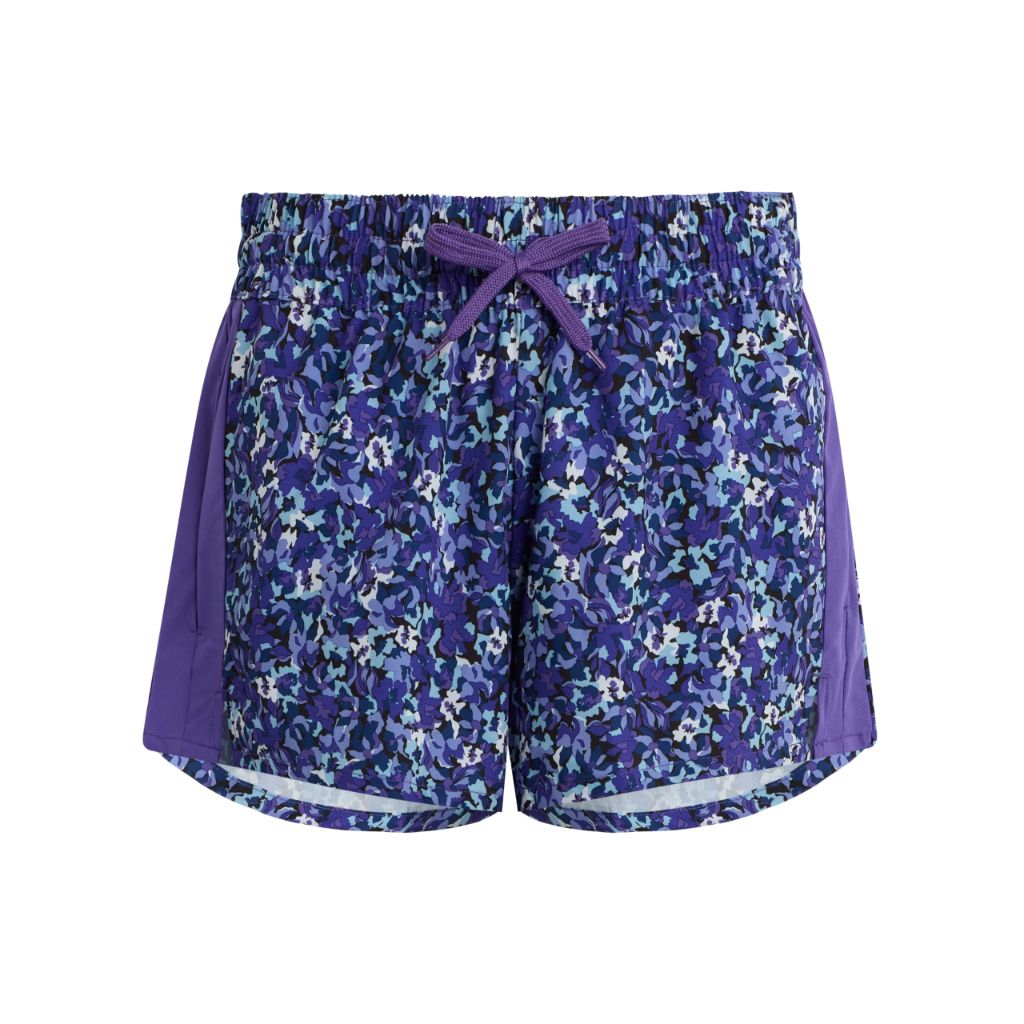 Kanu Surf Womens, Darren Stretch UPF 50+ Active Swim and Workout Boardshort, Bloom Purple, 4