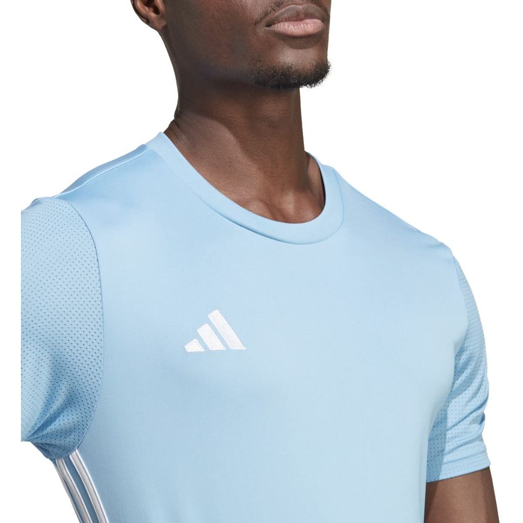 adidas Men's Tabela 23 Jersey - Team Light Blue/White, Size XLT +3"