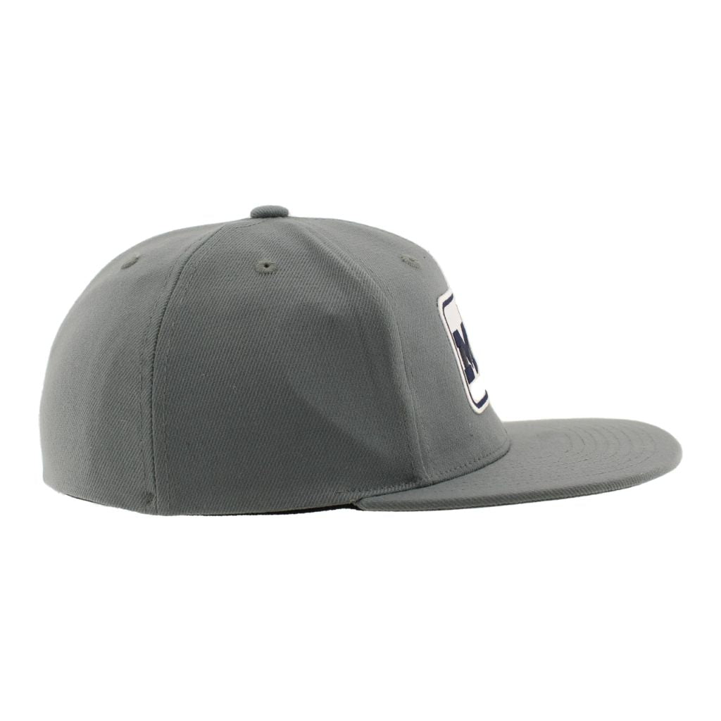 ZHATS Standard NCAA Officially Licensed Fitted Hat - Michigan Wolverines, Gray (Medium)