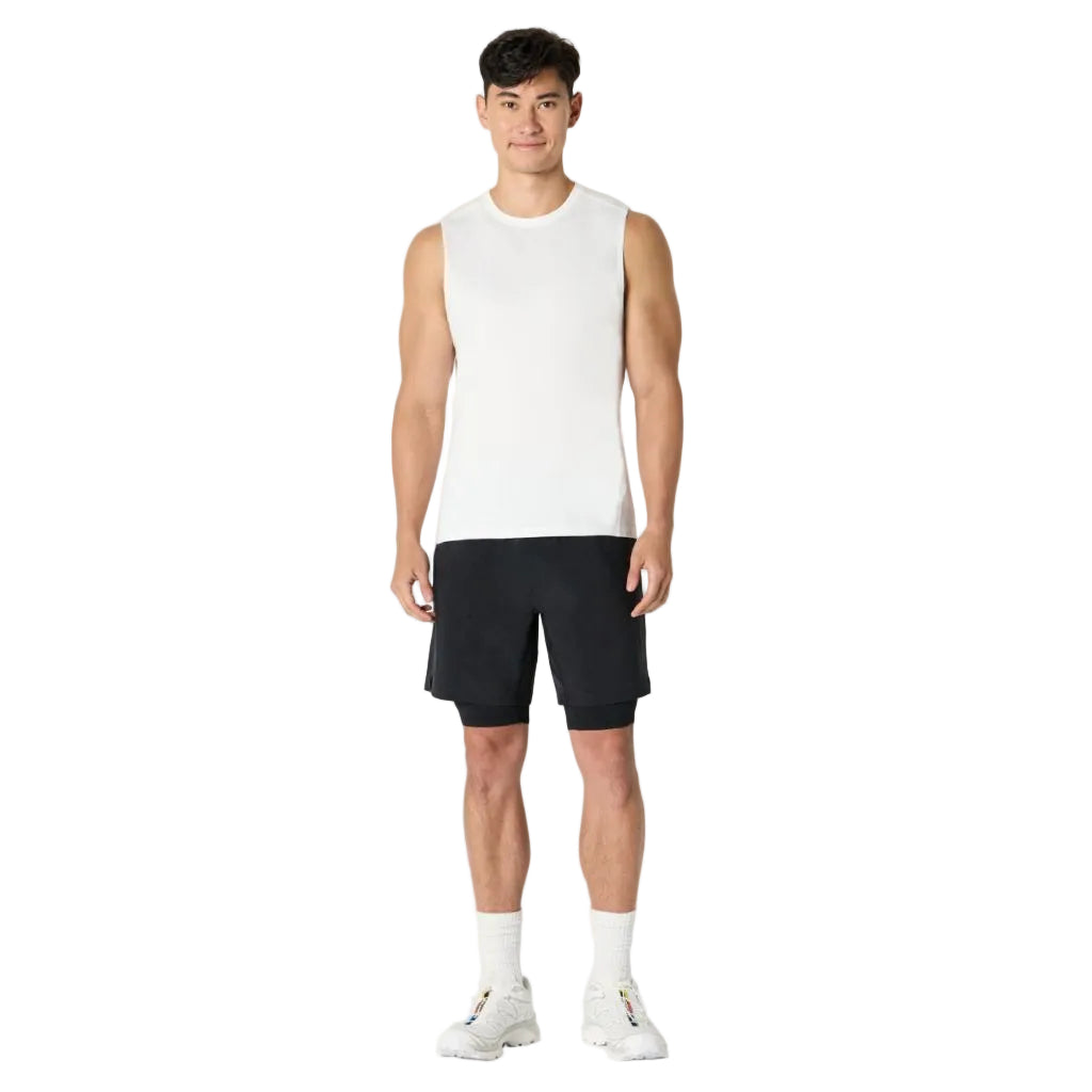 Amazon Essentials Men's Athletic Running Training Shorts,  7“, Black, XX-Large