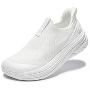 AIRHAS Womens Slip On Walking Shoes Breathable Sneakers for Women Lightweight Casual Shoes(White,9.0)