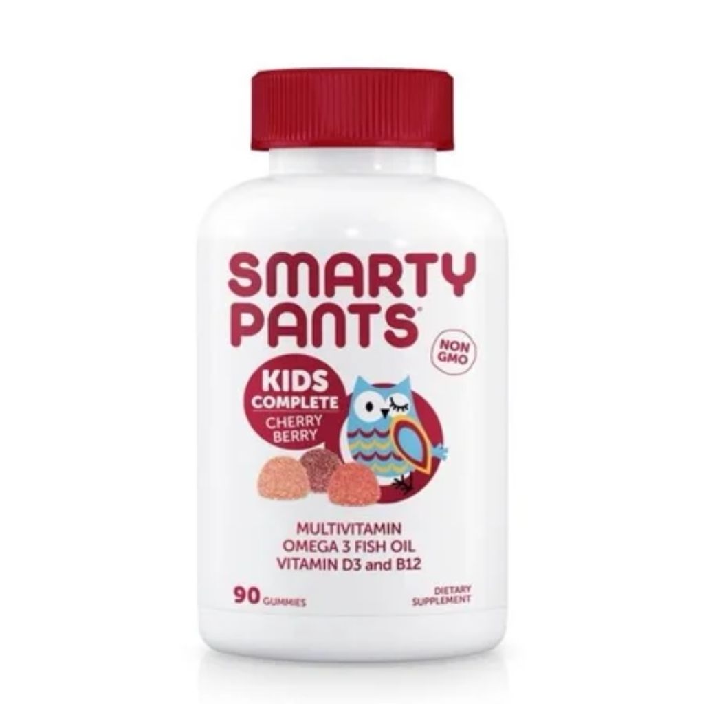 SmartyPants Organic Kids Complete Multi Vitamin Gummies - Cherry Berry, 90ct