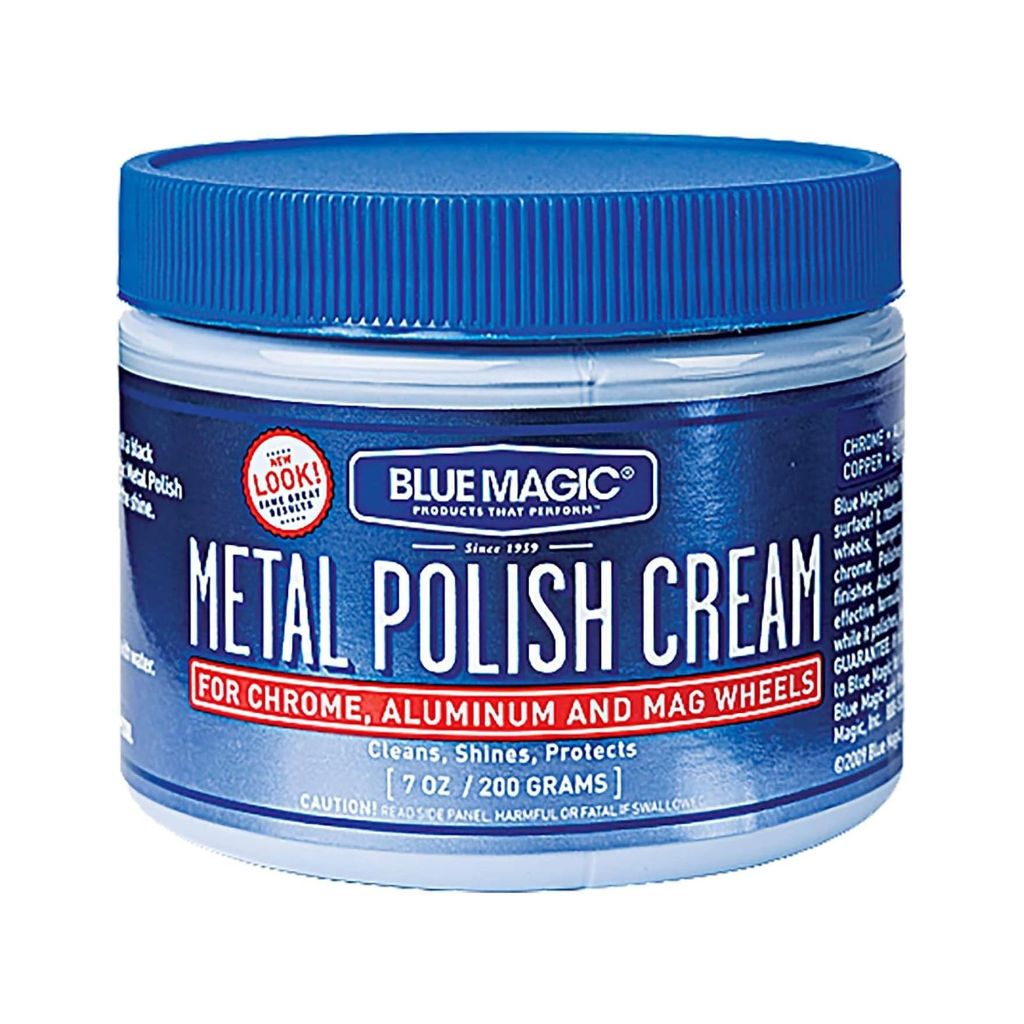Blue Magic 400 Metal Polish Cream, 7 oz.