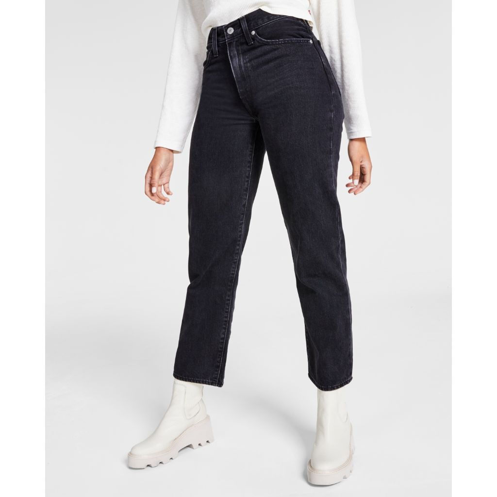 Levi's Women's 94 Baggy Jeans - Black, Size 27W x 31L