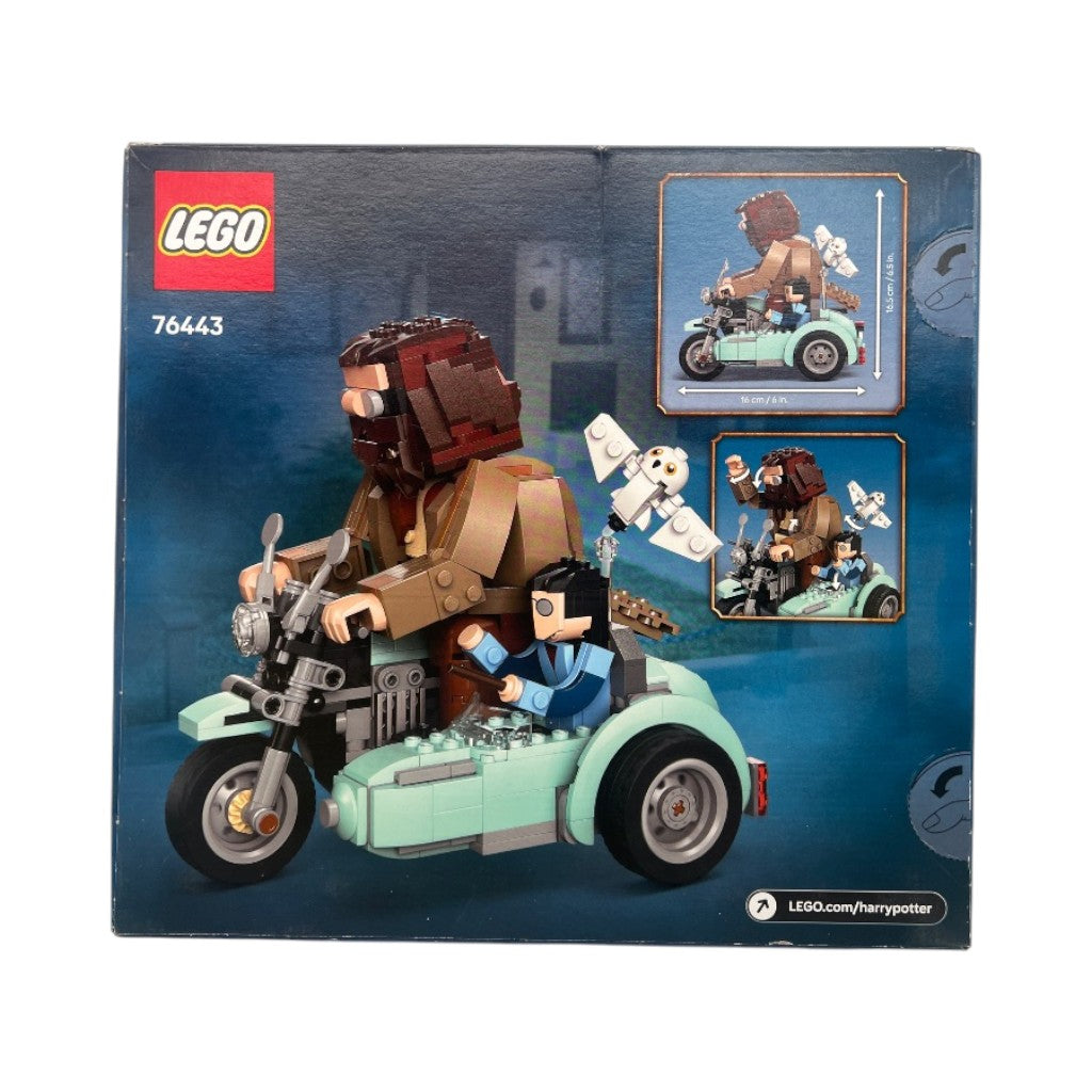 LEGO Harry Potter Hagrid & Harry's Motorcycle Ride Building Set 76443 - 617pcs