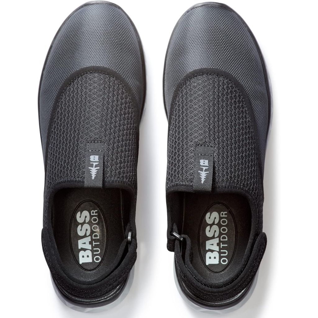 Bass Outdoor Men's Hex Mesh Action Hiking Shoe, Black, 9