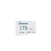 High-Speed, High-Performance MicroSDXC Memory Card w/Adapter - 1TB