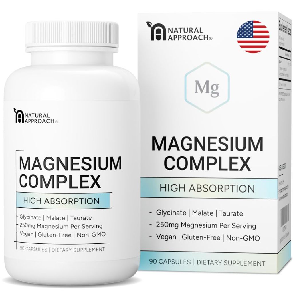 High Absorption Magnesium Complex with Glycinate, Malate & Taurate - 90 Capsules