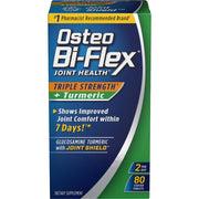 Osteo Bi-Flex Triple Strength + Turmeric Joint Health Supplement, 80 Tablets
