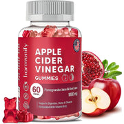 Apple Cider Vinegar Gummies with Pomegranate Beet Juice and Vitamin B12 - 60ct