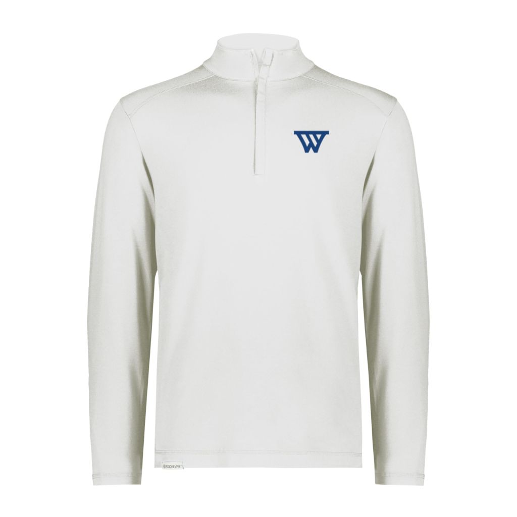 Holloway NBA Golden State Warriors 1/4 Zip Pullover - Birch - Small