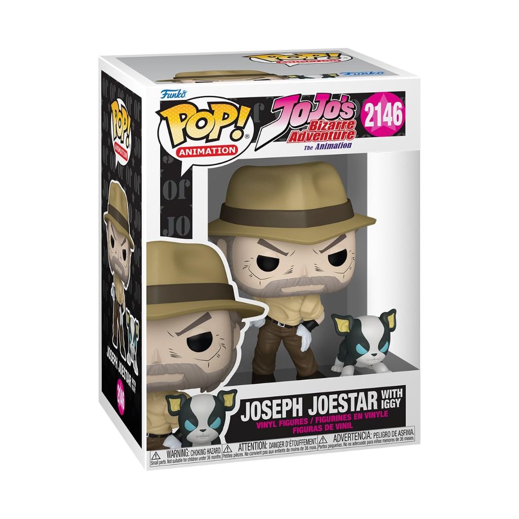 Funko Pop! & Buddy: JoJo's Bizarre Adventure - Joseph Joestar with Iggy