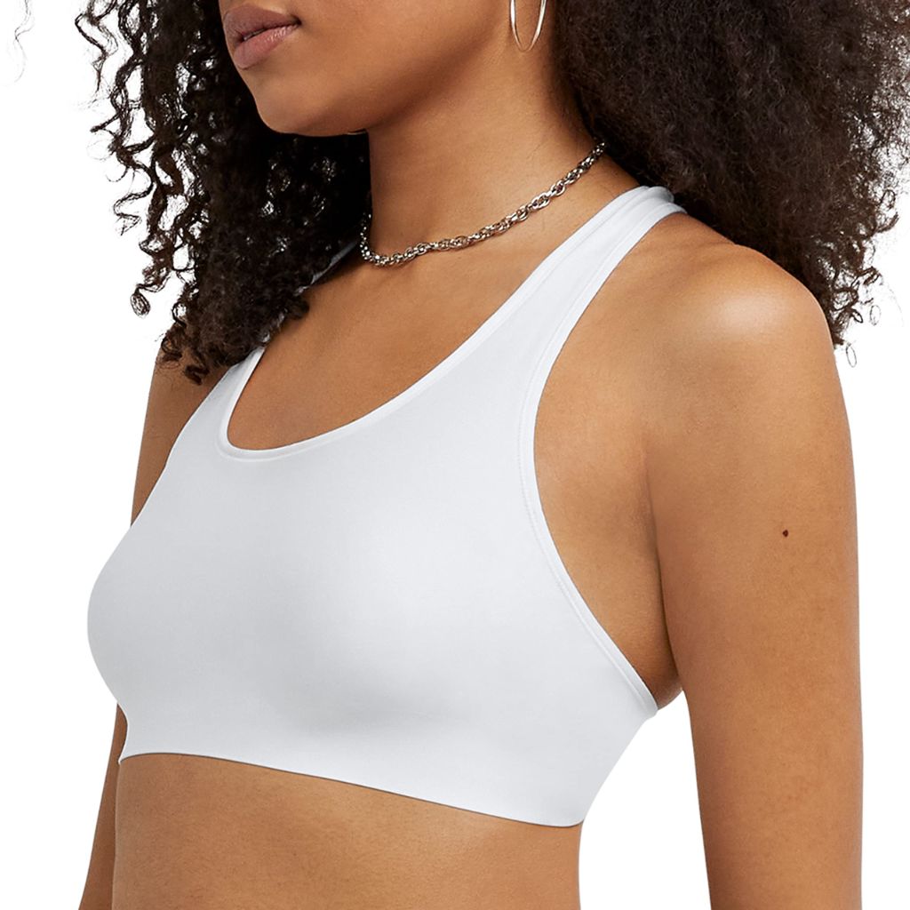 Champion Women's Sports Bra, White - size S