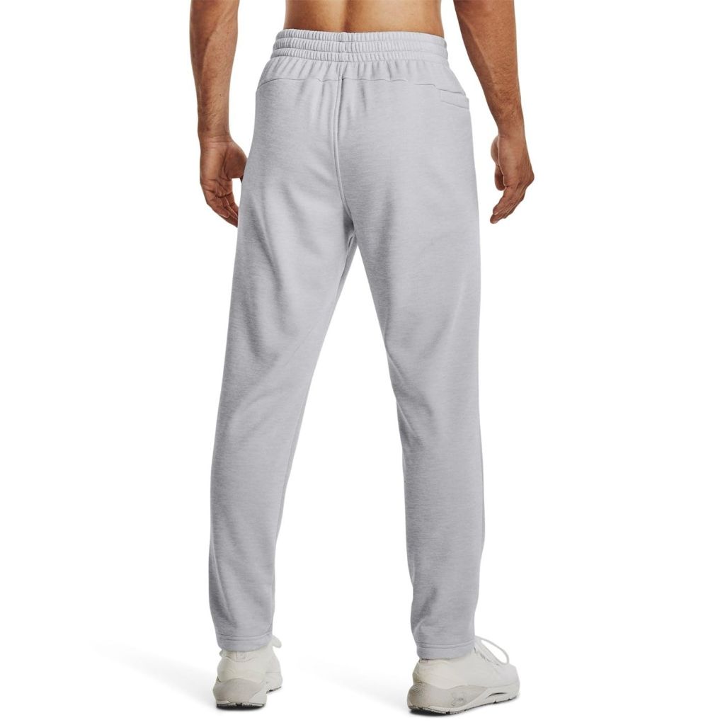 Under Armour Mens ArmourFleece Twist Tapered Leg Pant, (014) Halo Gray / / Black, 4X-Large Tall