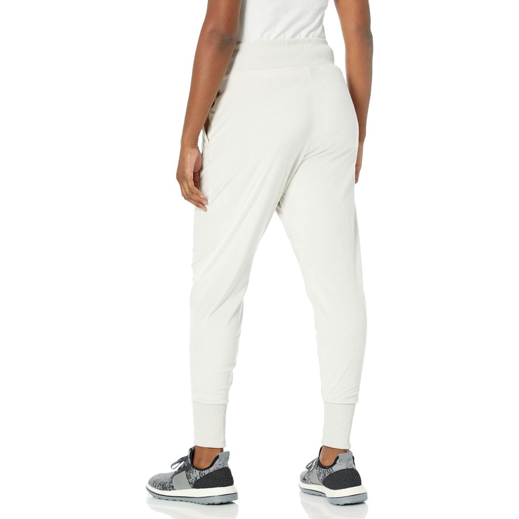 Adidas Womens HOLIDAYZ Cozy Velour Joggers Alumina, SZ 1X