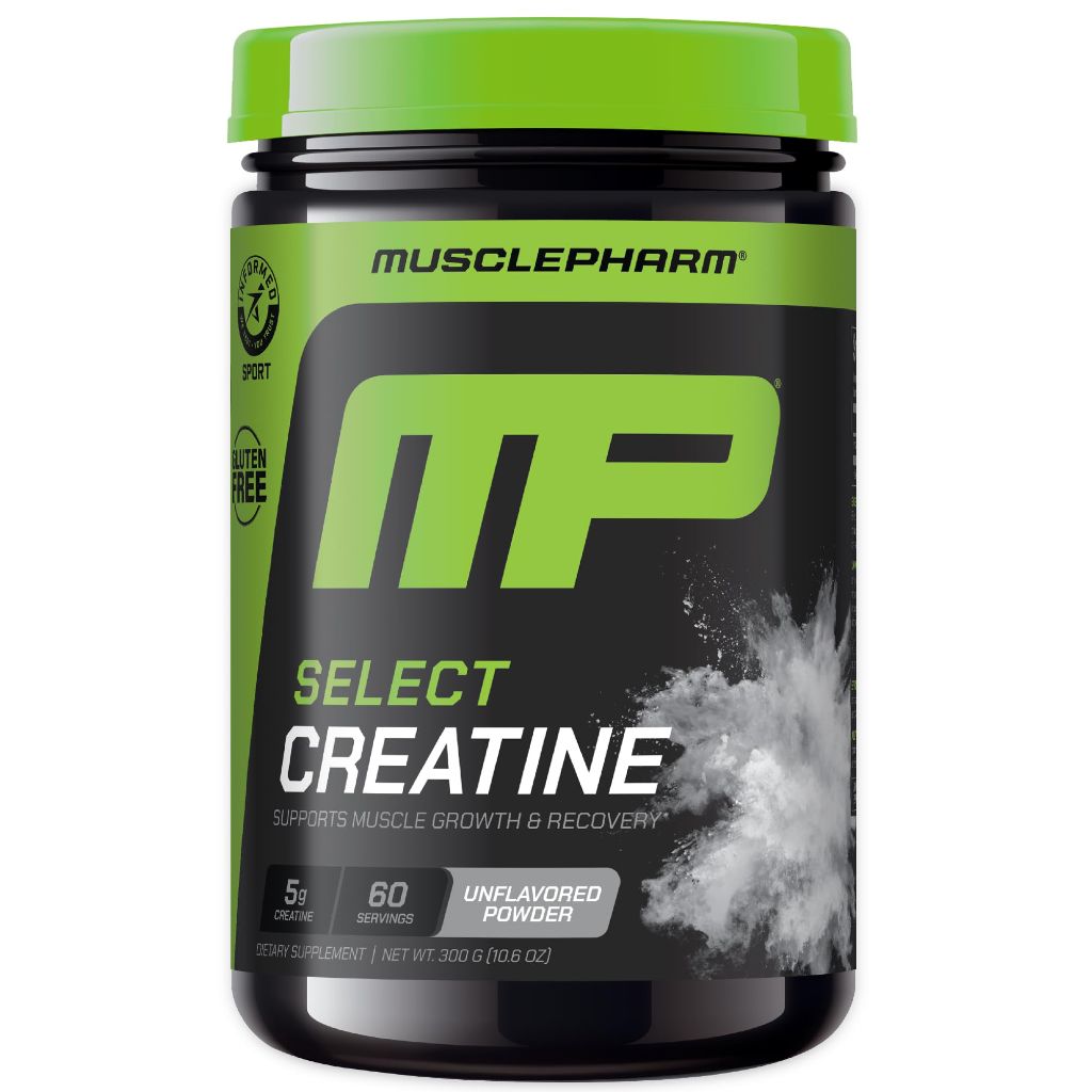 MusclePharm Creatine Monohydrate Powder, 60 Servings, Unflavored