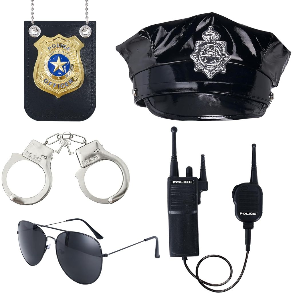 Spooktacular Creations - 5 pcs Police Costume Accessories