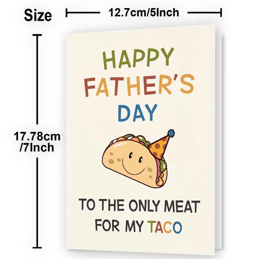 WowBefun Funny Fathers Day Card & Gifts from Wife | Father's Day