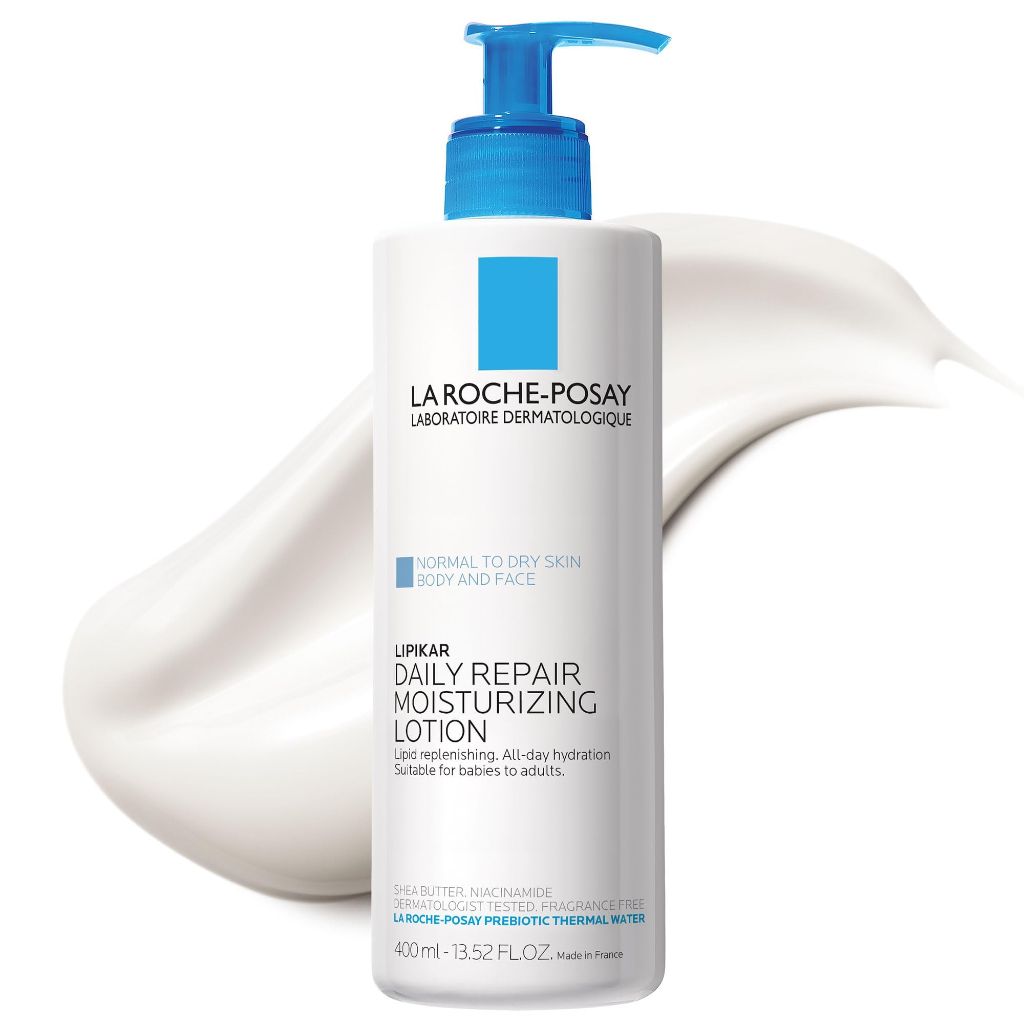 La Roche-Posay Lipikar Daily Repair Moisturizing Body Lotion Fragrance Free - 13 fl oz