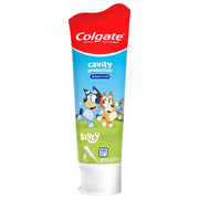 Colgate Kids Toothpaste with Fluoride, For Ages 2+, Bluey, Mild Bubble Fruit Flavor, 4.6 Ounce