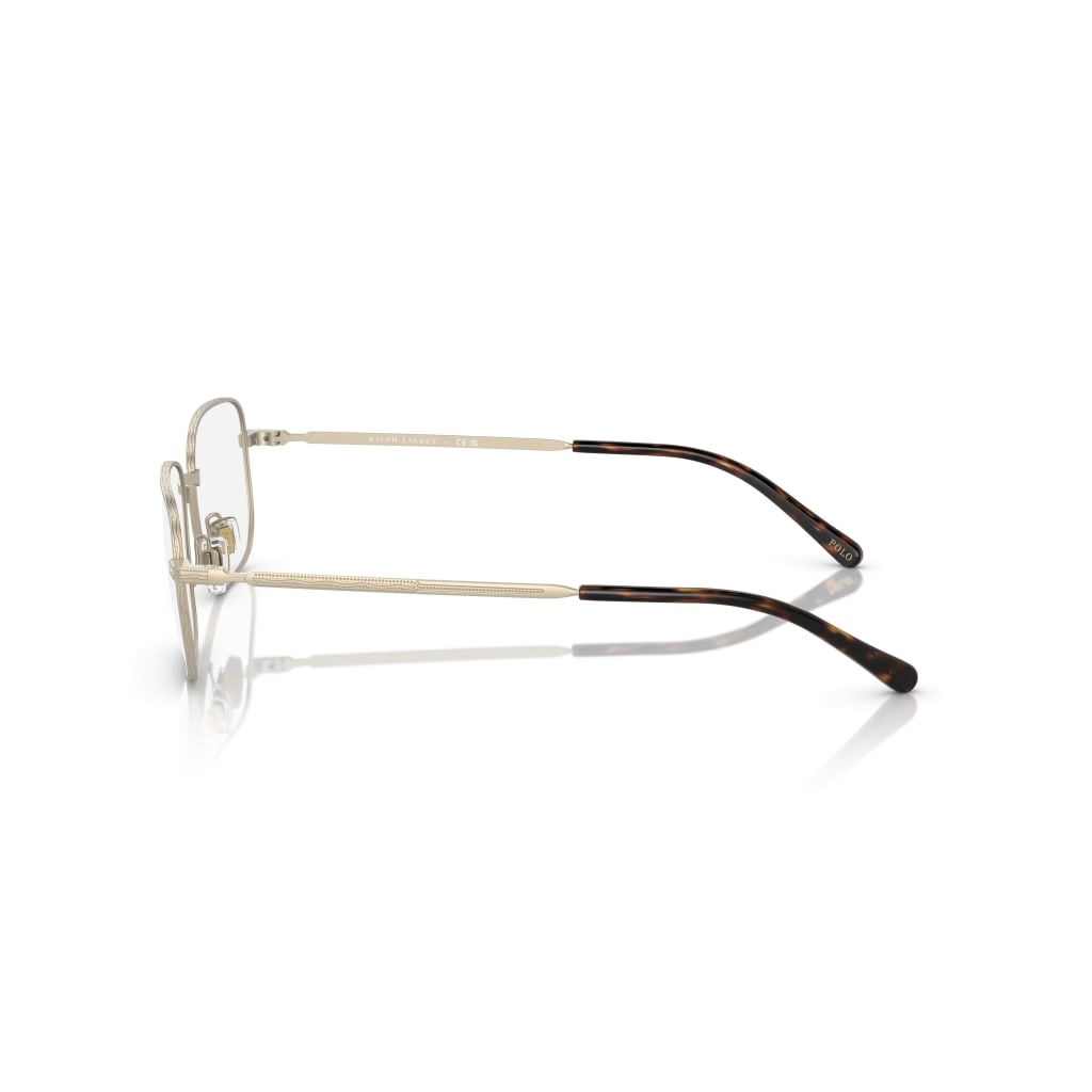 Polo Men's Eyewear Frames with Demo Lens, PH1218 - 9211 Semishiny Pale Gold (Gold), 52mm