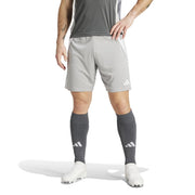 SZ XS, Adidas Men's Tiro 24 Shorts, Team Mid Grey/White