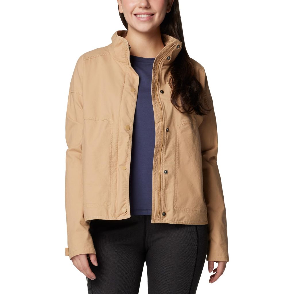 Columbia Women's Sage Lake Jacket, Canoe, SZ XL