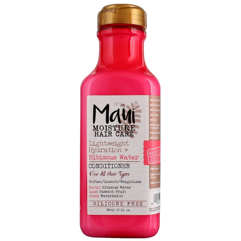 Maui Moisture Conditioner Hibiscus Water 13 Ounce (Pack of 3)
