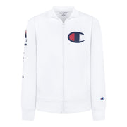 Champion Heritage Boys Full Zip Track Jacket Kids Clothes (X-Large, White)
