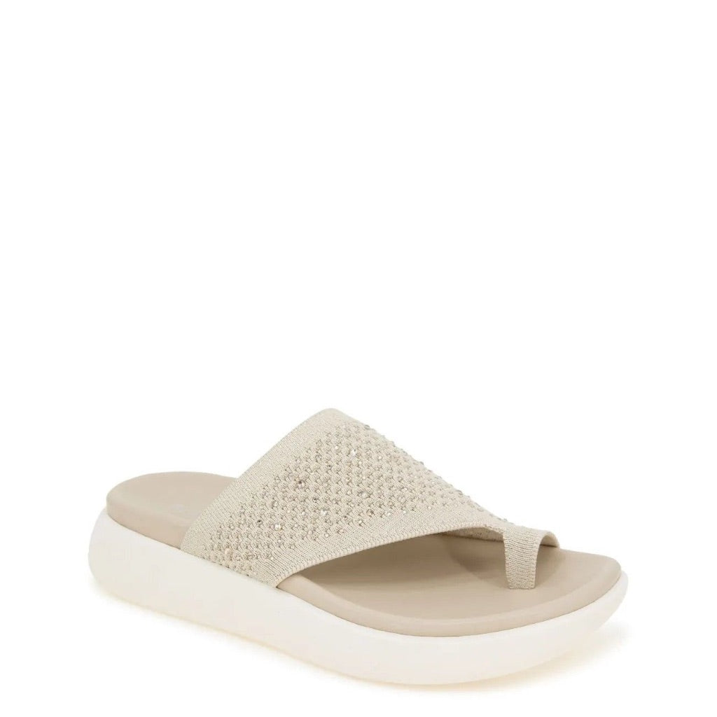 Kenneth Cole Women's Reaction Teffi Knit Sandals - Natural Knit, Size 8