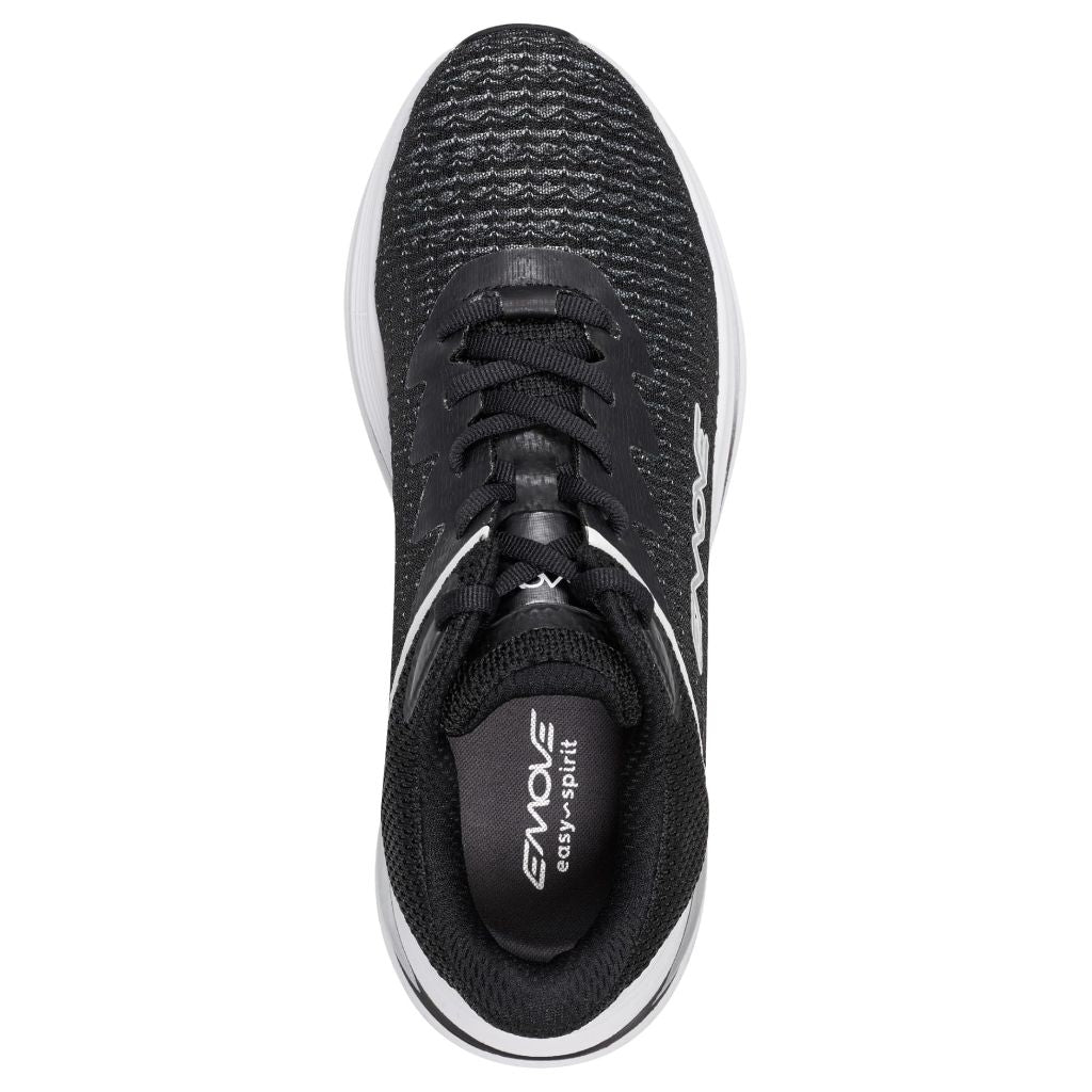 SZ 6.5W, Easy Spirit Women's Easymove2 Sneaker, Black 001