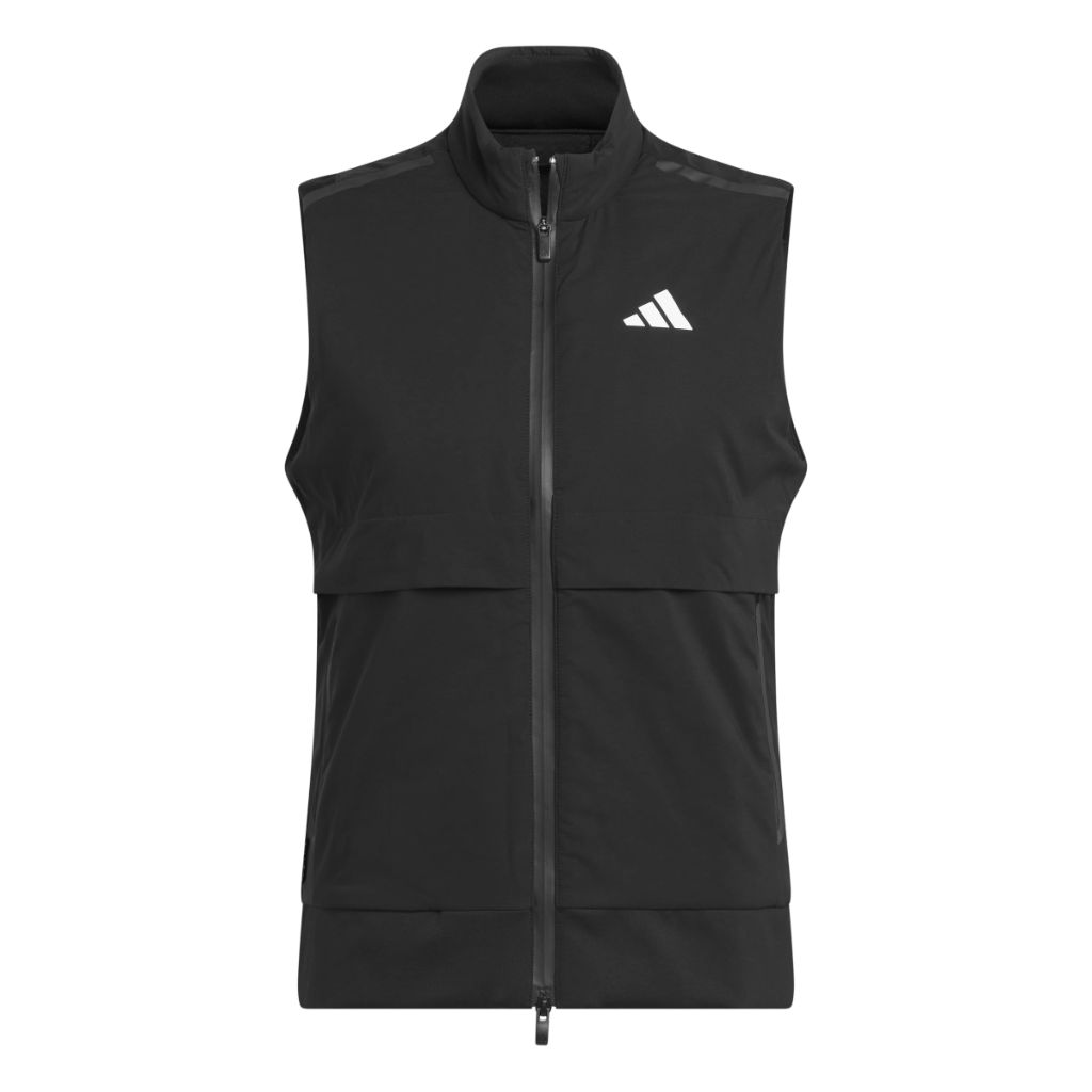 adidas Women's Standard Ultimate365 Tour Frostguard Full-Zip Golf Vest - Black, Medium