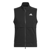 adidas Women's Standard Ultimate365 Tour Frostguard Full-Zip Golf Vest - Black, Medium