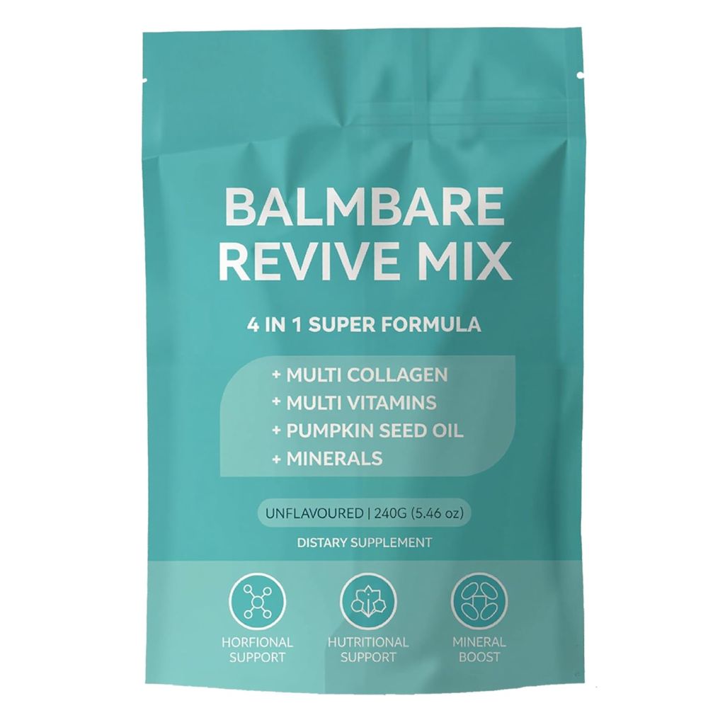 RyNutra Revive Hair Multi-Collagen Protein Powder, Unflavored-240g